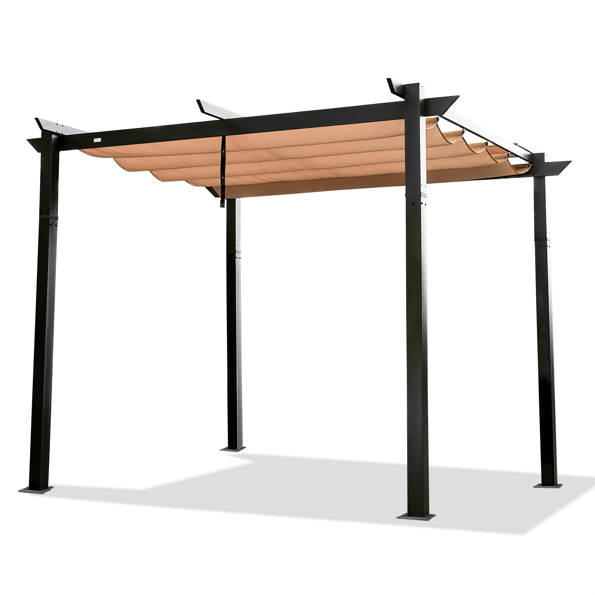 Outdoor Retractable Pergola with Weather-Resistant Canopy Aluminum Garden Pergola Patio Grill Gazebo for Courtyard Outdoor Retractable Pergola with Weather-Resistant Canopy Aluminum Garden Pergola Patio Grill Gazebo for Courtyard