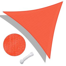 20'x20'x20' Triangle Sun Shade Sail/ Watermalon Red