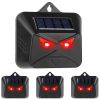 4Pcs Solar Predator Control Light Coyote Deterrent Deer Bird Repeller