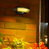 Motion sensor.  Outdoor wall body induction solar lamp body induction + intelligent light control