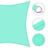 12'x12' Square Sun Shade Sail/ Pearl Aqua