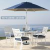 Outdoor Lawn Backyard Patio Moving Umbrella Base